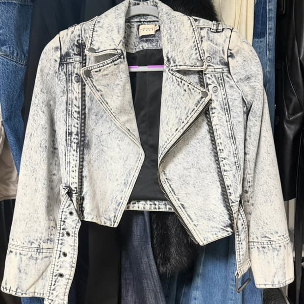 alice and olive 라이더청자켓 S