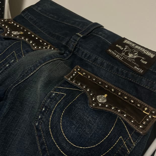 True Religion 트루릴리전 세미 부츠컷 팬츠 28사이즈