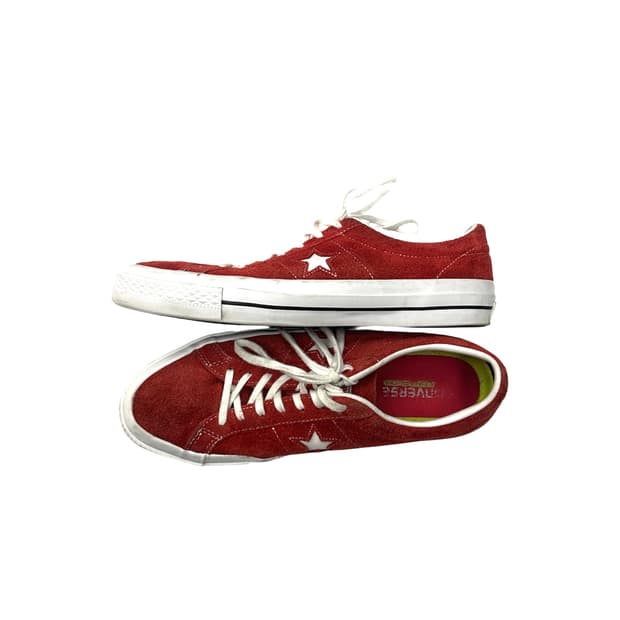 컨버스 원스타 한별 레드 스웨이드 275
