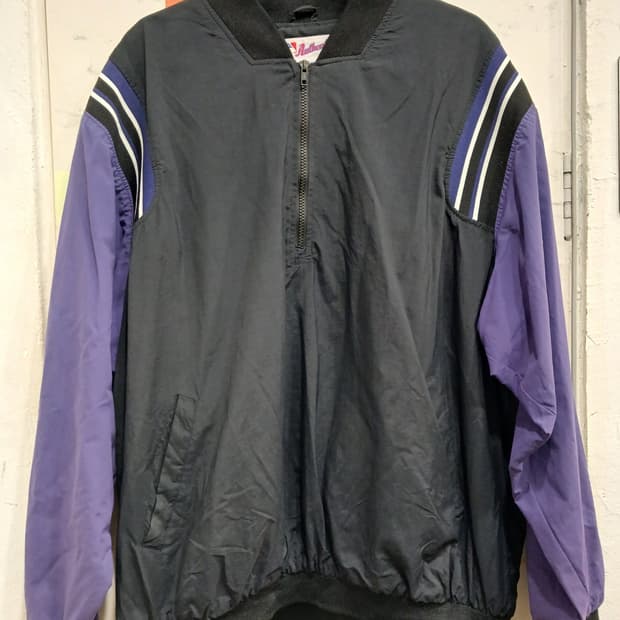Majestic 어센틱 나일론 반집업 점퍼- 2XL