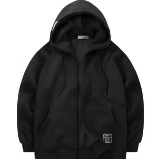 Ghost republic 고스트 리퍼블릭 후드집업 블랙