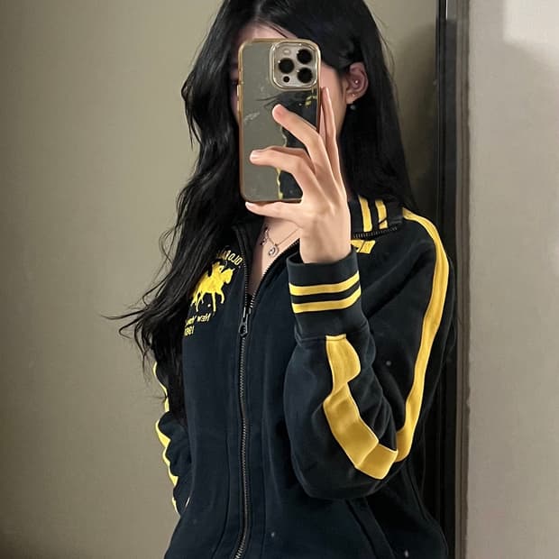 90s vintage 폴로랄프로렌 빅포니 코튼 집업 