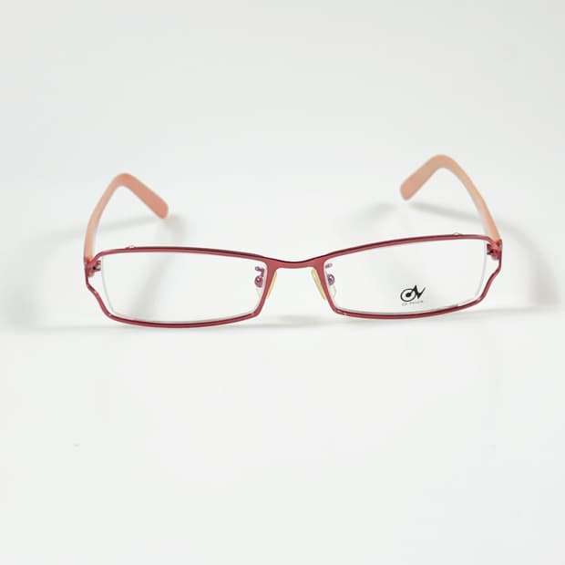 O.NICK 슬림 스퀘어 메탈 프레임 빈티지 안경