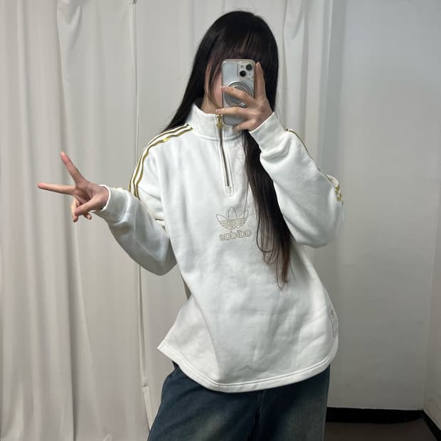 Adidas Firebird Half-Zip Sweatshirt