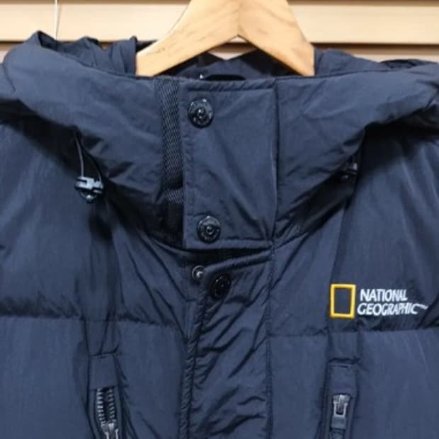 내셔널지오그래픽 남성키트폭스 덕다운 패딩점퍼 M사이즈