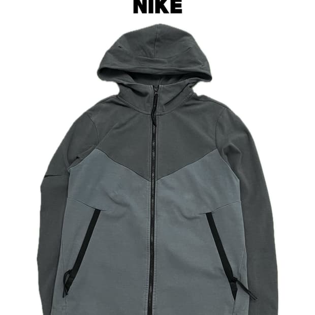 (M) 나이키 테크플리스 투웨이 후드집업
