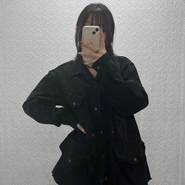 유니폼브릿지 캐주얼 멀티포켓 사파리 헌팅자켓 M C07846