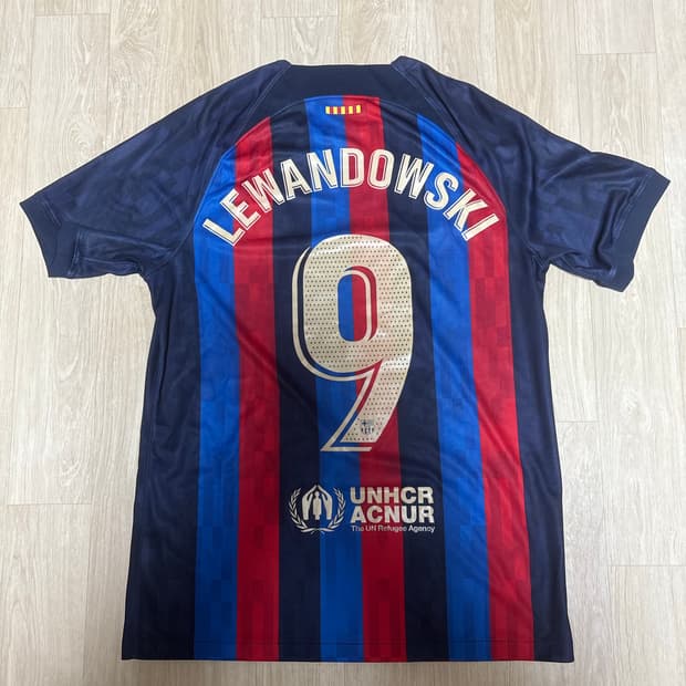 22-23 바르셀로나 레반도프스키 홈유니폼