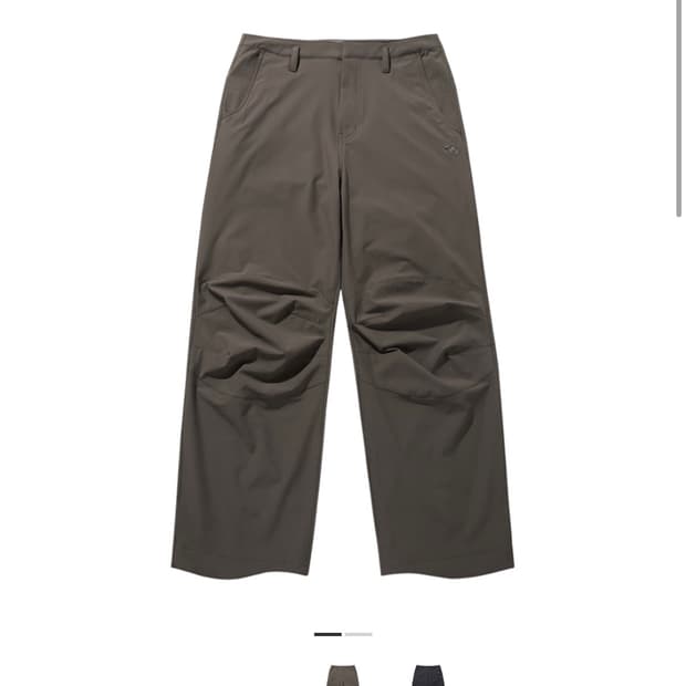 [1]산산기어 패널드 다트 팬츠 애쉬 브라운 - 23FW