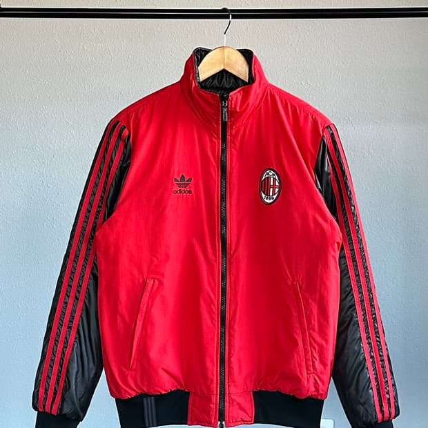 [M]아디다스 AC밀란 리버시블 양면 자켓