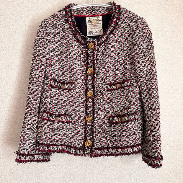 MUVEIL 뮤베르 뮤베일 트위드 자켓 샤넬st