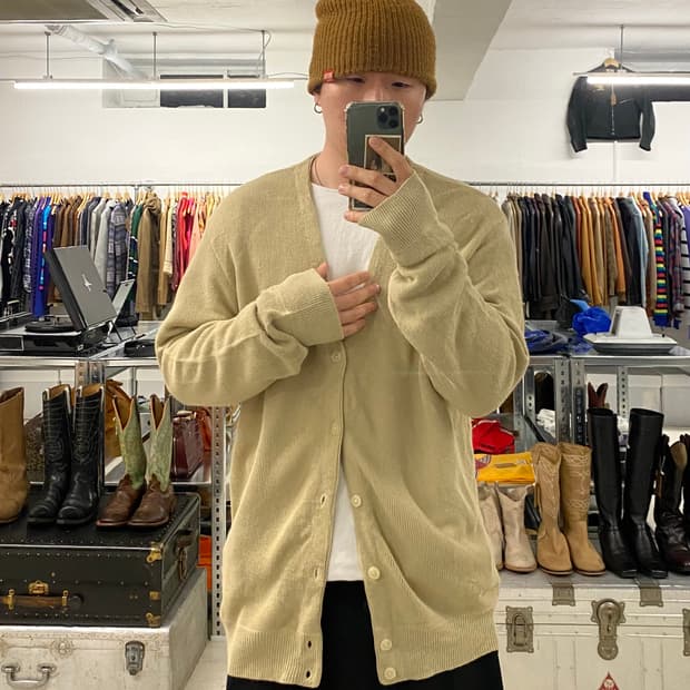 90s DOCKERS by levi's cardigan 다커스 리바이스