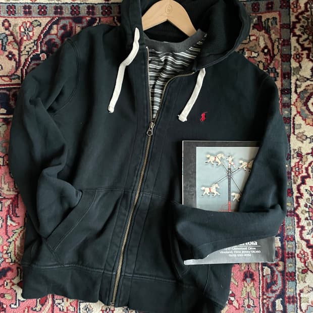 폴로 랄프로렌 집업 후드