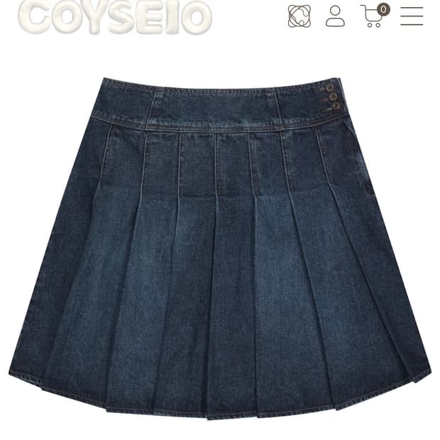 (미개봉새상품)코이세이오 데님 스커트 치마 1사이즈