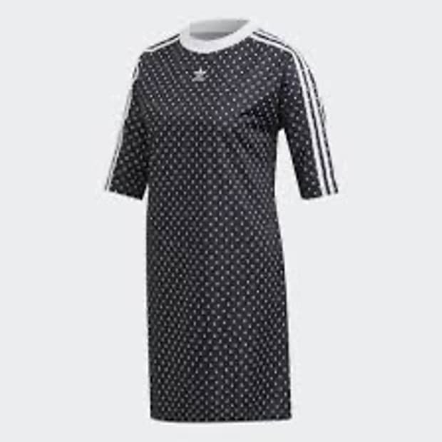 아디다스 도트 원피스 XS