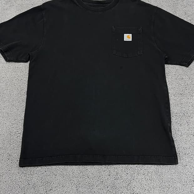 (M) 칼하트 루즈핏 원포켓 반팔 티