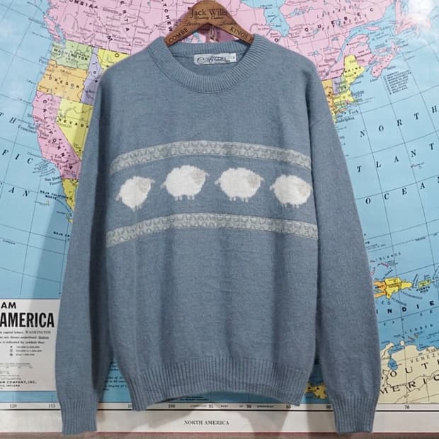 Spring Creek 앙고라 뉴질랜드 램스울 니트