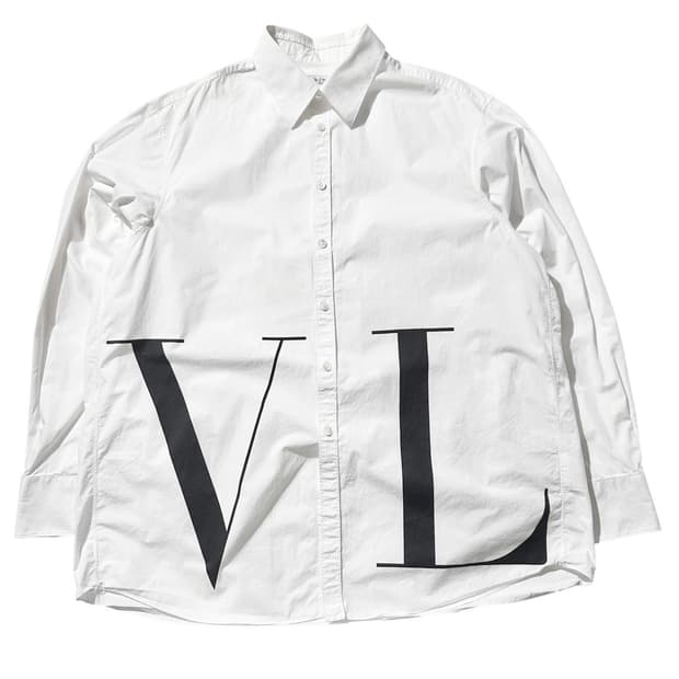 발렌티노 VLTN 로고 셔츠