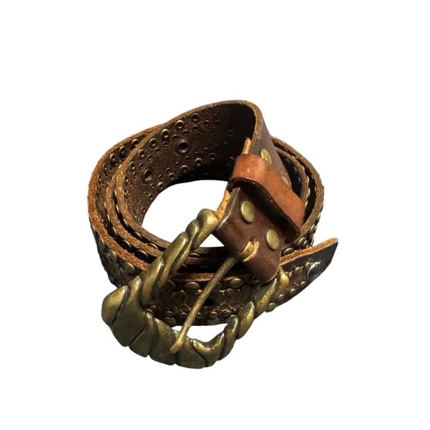 "Tornadomart" python stud belt