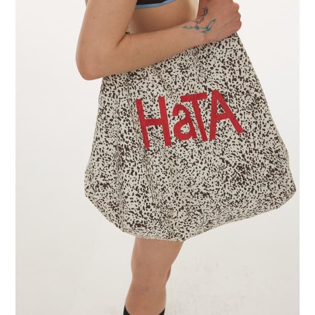 HaTA 레오파드 에코백