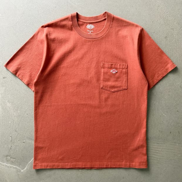 Danton CREW NECK POCKET TEE