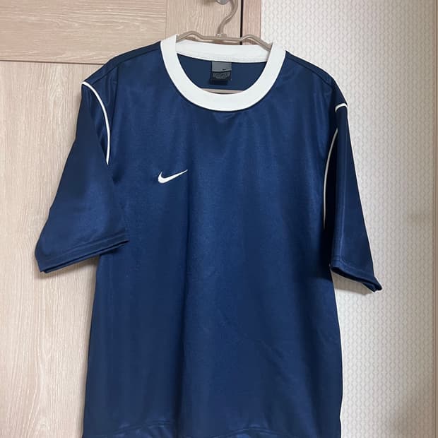 00s 나이키 올드스쿨 네이비 솔로 스우시 템플릿 트레이닝 유니폼 축구