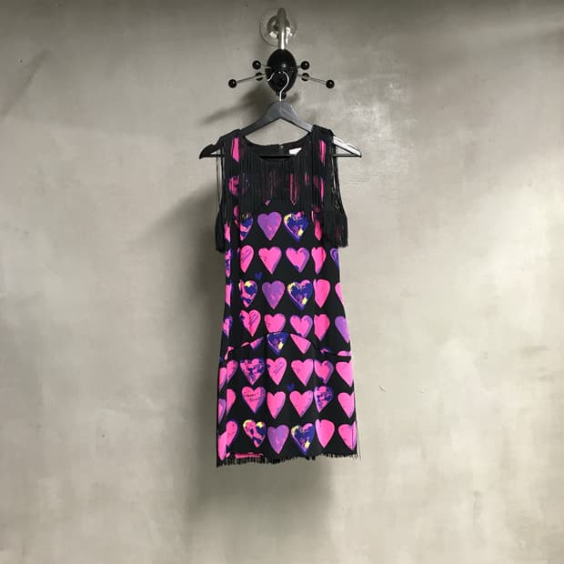 베르사체 X H&M 프린지 원피스 L(W)