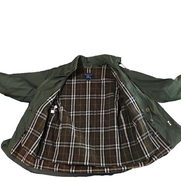 90s burberry jacket