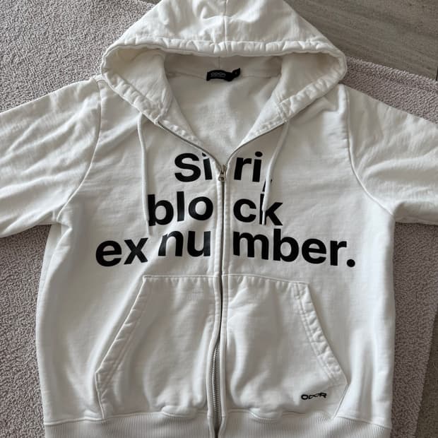 ODOR 오도어 시리 후드집업 사이즈 1