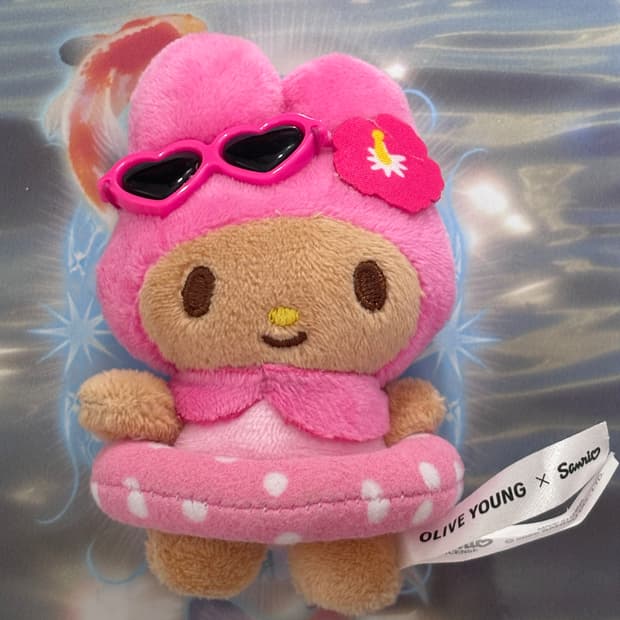 반택포 태닝 마이멜로디 키링 올리브영 산리오 헬로키티