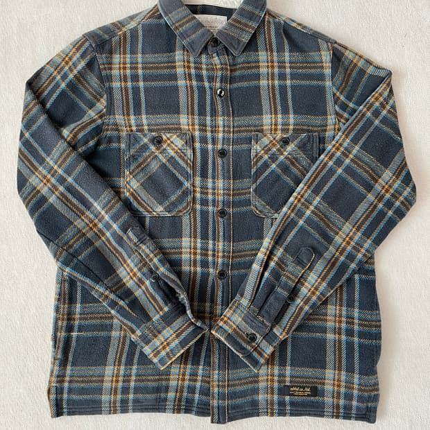 네이버후드 12fw 럼버셔츠