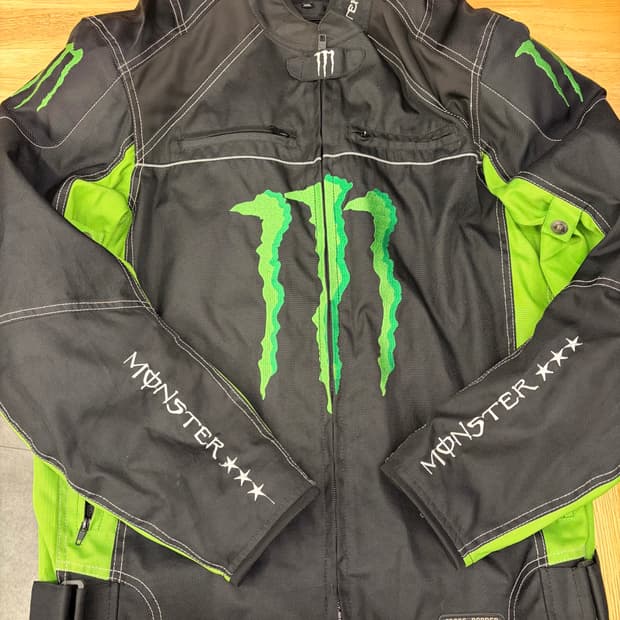 몬스터에너지 바이크 라이더 자켓