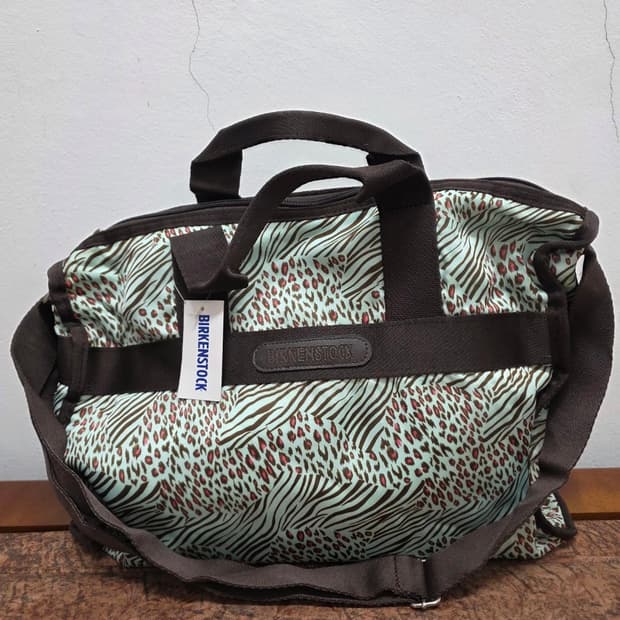 [새제품] 버켄스탁 애니멀 프린트 더플백  숄더백