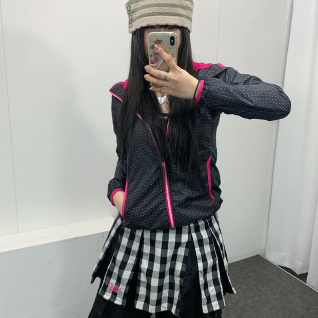 핑크 도트 모리 코디셋