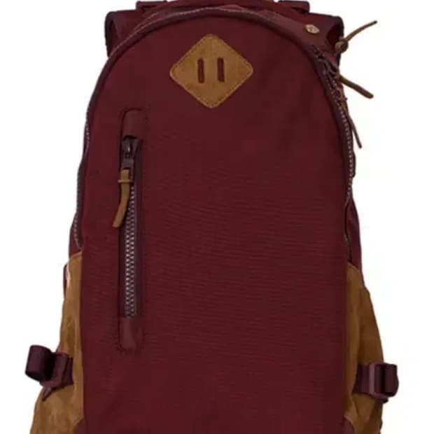 VISVIM 비즈빔 버건디 발리스틱 프라임 20L 백팩