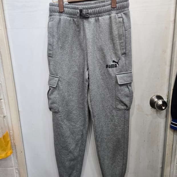 US S사이즈 )) PUMA 푸마 조거팬츠 바지! 허리고무줄! 짱이뻐요