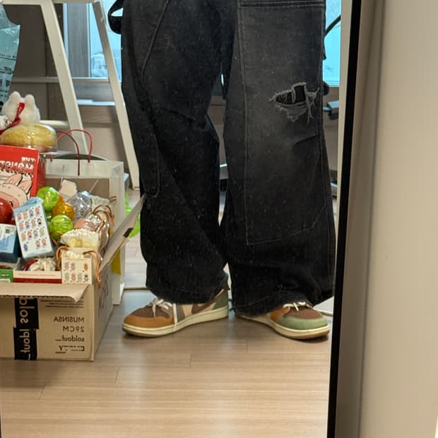 (극미중고)[275]조던1x자이언 로우 OG 플랙스 앤 오일 그린