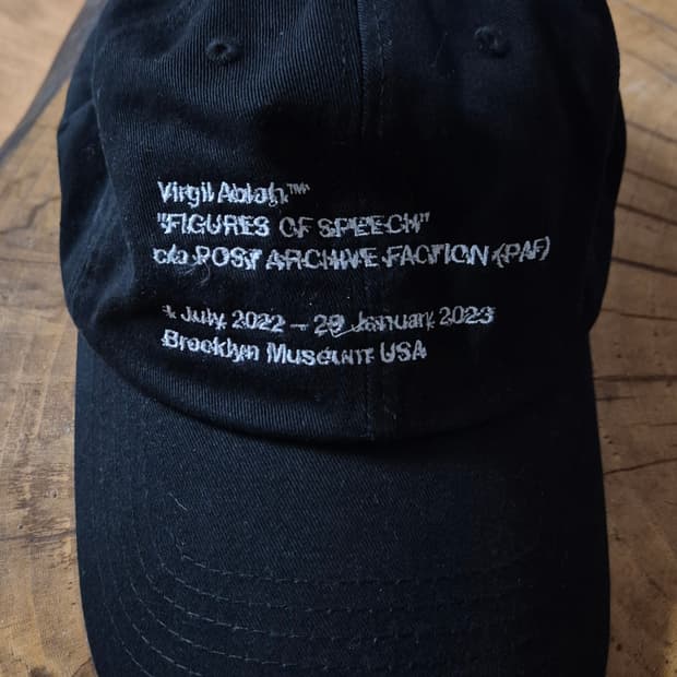 포스트아카이브팩션 캡 파프 버질 아블로 모자