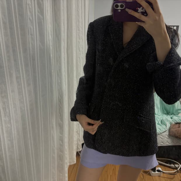 VINTAGE 블랙 자켓