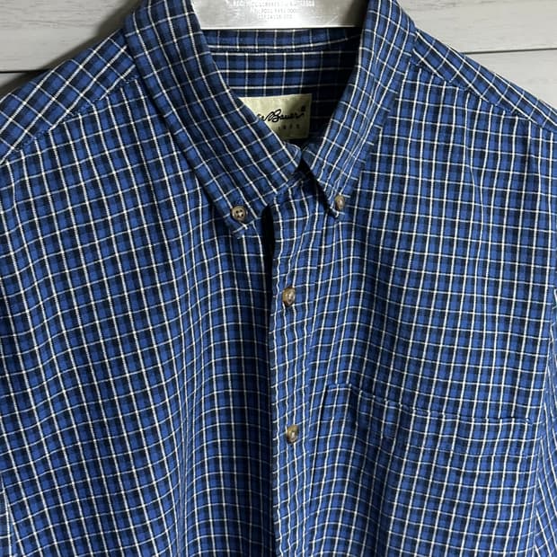 에디바우어 블루 긴팔셔츠 판매