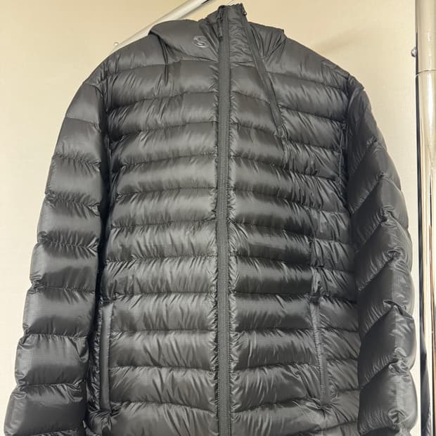 산산기어 서픽스 푸퍼 자켓 블랙 25FW