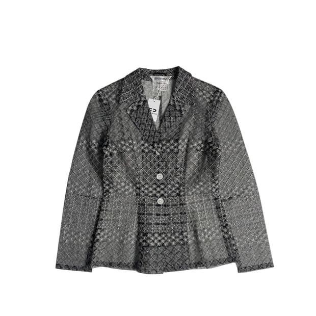 Sportmax 플라워 스티치 시스루 자켓 (italy) 