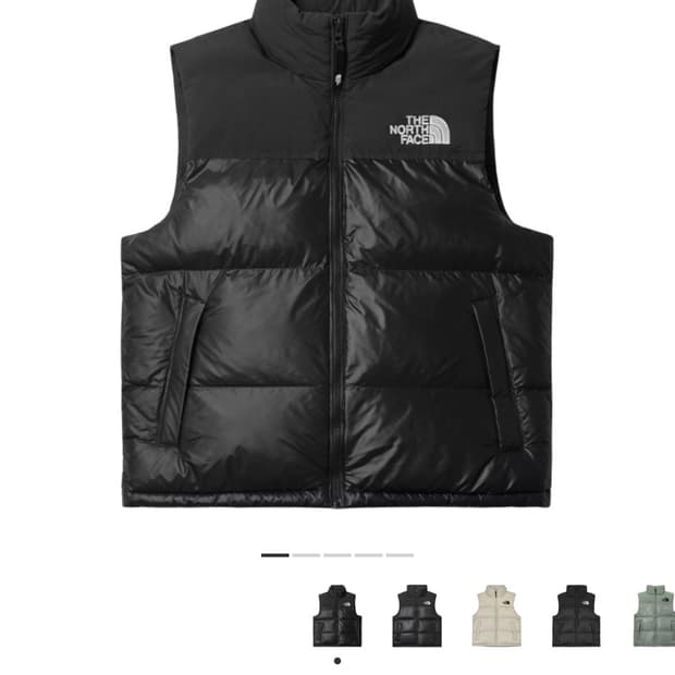 [M/95] 노스페이스 온볼 눕시 패딩 조끼