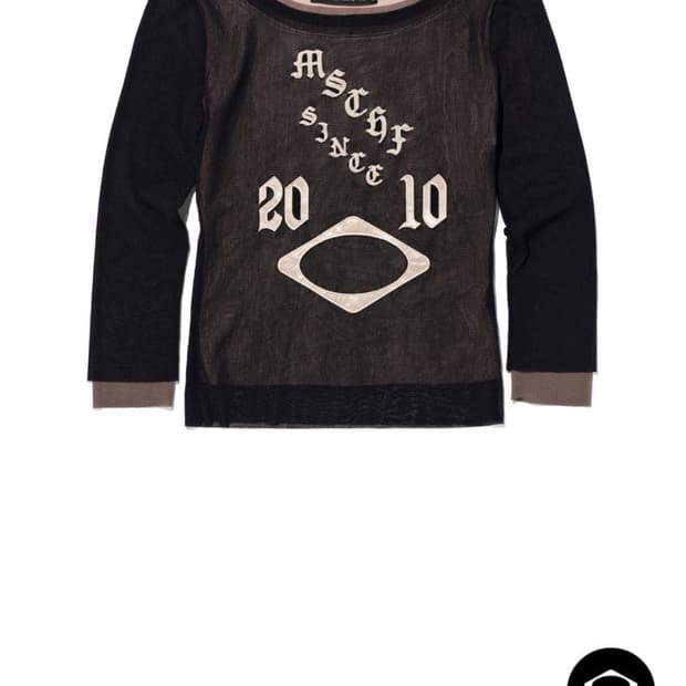 미스치프 보트넥 매쉬탑 M