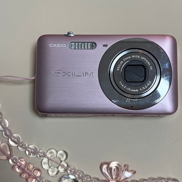 카시오 엑슬림 z800 연핑크