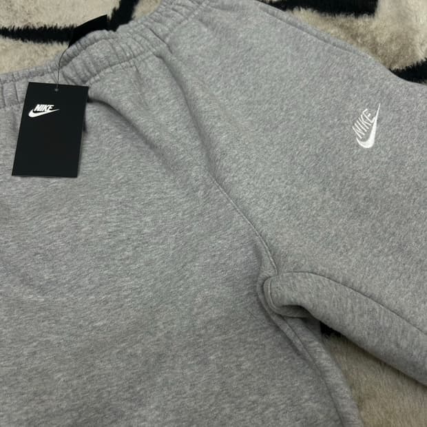 [S]나이키NSW 기모 조거 팬츠/그레이