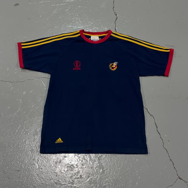 아디다스(adidas) 2002월드컵 스페인 국대 링거티셔츠