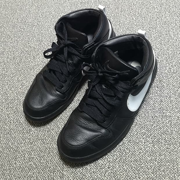 나이키 x 리카르도 티시 덩크 럭스 척카 블랙 270mm