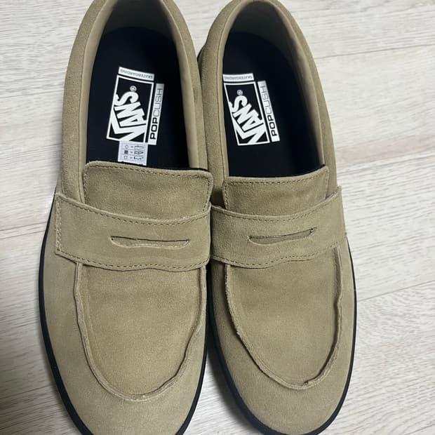 반스 로퍼 베이지