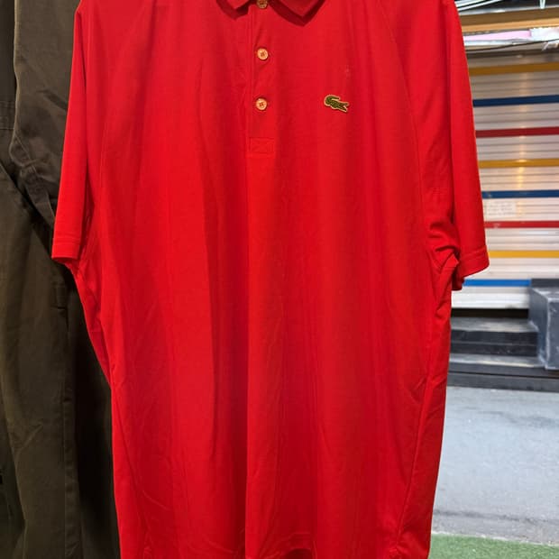 라코스테 스포츠 레드 pk 티셔츠